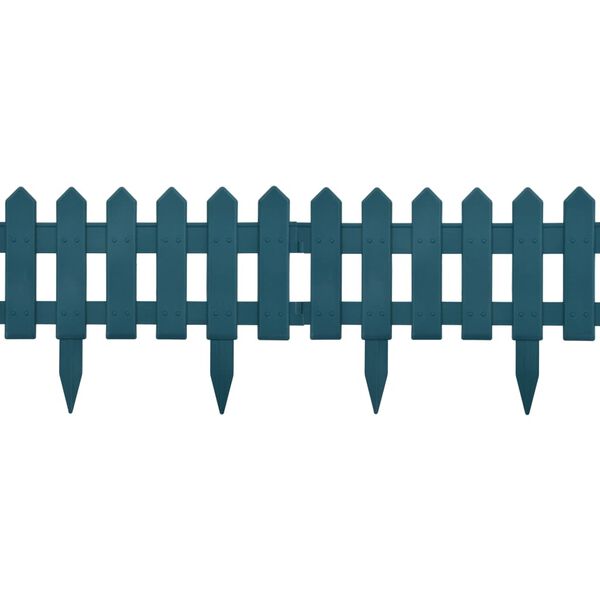 vidaXL Rubnjaci za travnjak 25 kom zeleni 10 m PP