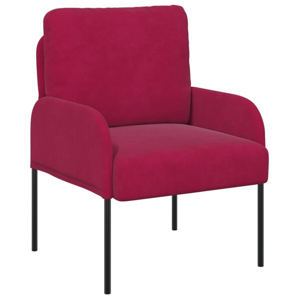 vidaXL Setovi sofa 3 pcs Vinska crvena 115 x 56 x 80 cm &Scaron;perploča