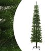 vidaXL Umjetno usko božićno drvce sa stalkom 240 cm PE