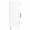 vidaXL Komoda sjajna bijela 69,5x34x90 cm od konstruiranog drva