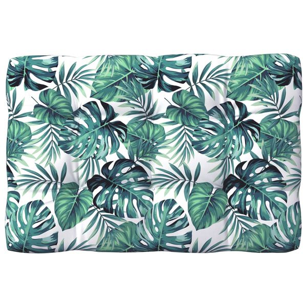 vidaXL Jastuci za sofu od paleta 7 kom s uzorkom lišća