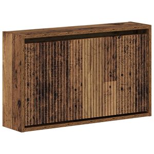 vidaXL Ormar za cipele na zidu ARNHEM 71 x 17 x 43 cm Staro drvo