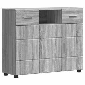vidaXL Drveni ormar Siva Sonoma 88,5 x 30,5 x 73 cm Konstruirano drvo