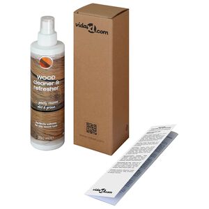 vidaXL Sredstvo za či&scaron;ćenje i osvježavanje drva 250 ml