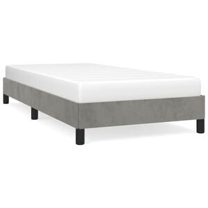 vidaXL Okvir za krevet bez madraca svjetlosivi 80x200 cm bar&scaron;unasti