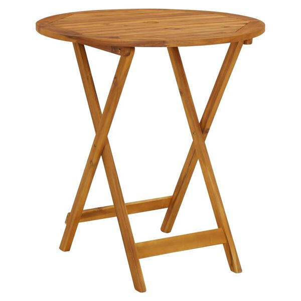 vidaXL 3-dijelni bistro set od tkanine i masivnog drva antracit