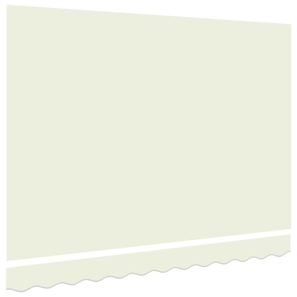 vidaXL Zamjensko platno za tendu Krema 350 x 200 cm Platno