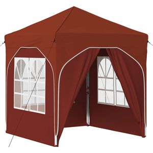 vidaXL Rastezljivi &scaron;ator za zabave 192 x 192 x 245 cm Terakota