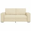 vidaXL Sofa Krema 180 x 78 x 84 cm tkanina