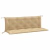 vidaXL Jastuci za vrtnu klupu 2 kom svjetlosivi 150x50x7 cm tkanina