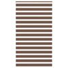 vidaXL Zebra zavjesa Smeđa 125x200 cm &Scaron;irina tkanine 120,9 cm Poliester