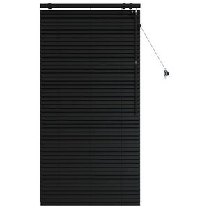 vidaXL Venecijanska roleta Crna 75 x 160 cm 35 mm
