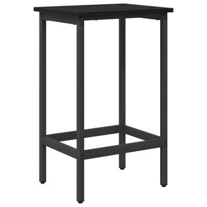 vidaXL Barska stolica Crni hrast 40 x 32 x 64 cm Konstruirano drvo