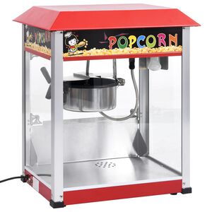vidaXL Aparat za kokice s teflonskim loncem za kuhanje 1400 W