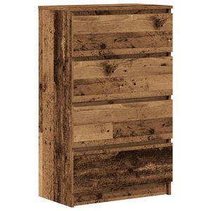 vidaXL Komoda staro drvo 60x35x98,5 cm konstruirano drvo