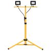 vidaXL LED reflektor sa stativom 2 x 20 W hladni bijeli