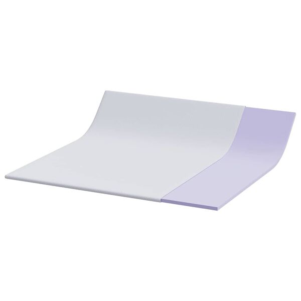 vidaXL Nadmadrac Bijelo 180 x 200 cm Jakard tkanina