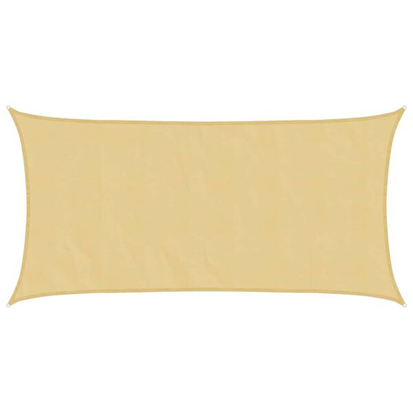 vidaXL Jedro protiv sunca boje pijeska 4,5x2,5 m poliester Oxford