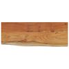 vidaXL Zidna polica 80x30x2,5 cm pravokutna bagremovo drvo živi rub