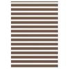 vidaXL Zebra zavjesa Smeđa 160x200 cm &Scaron;irina tkanine 155,9 cm Poliester