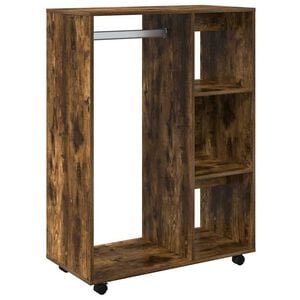 vidaXL Ormar boja dimljenog hrasta 80 x 40 x 110 cm konstruirano drvo