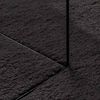 vidaXL Tepih HUARTE Crna 80 x 150 cm Poliester