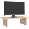 vidaXL Stalak za monitor 50 x 27 x 15 cm od masivne borovine