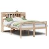 vidaXL Krevet s regalom za knjige bez madraca 140x190 cm od borovine