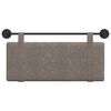 vidaXL Držeće uzglavlje Zidne Sivi 110 x 55 x 5 cm Antikni PU