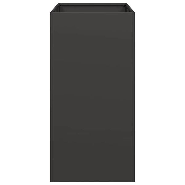 vidaXL Sadilica crna 40x80x80 cm od čelika