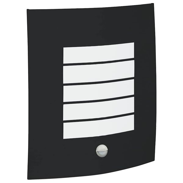 vidaXL Vanjska zidna lampa Crna 23.5 x 9 x 26 cm