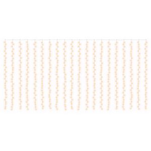 vidaXL Svjetlosne zavjese 600 LED lampica Topla bijela 600 x 300 cm