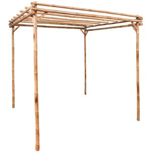 vidaXL Pergola od bambusa 170 x 170 x 220 cm