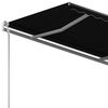 vidaXL Samostojeća tenda na ručno uvlačenje 350 x 250 cm antracit
