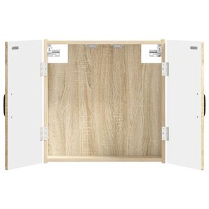 vidaXL Kabinet za mete HOORN Hrast sonoma 52,5 x 10,5 x 53,5 cm
