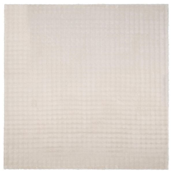 vidaXL Tepisi za područja Četvrtasti SIROLO Bež 120 x 120 cm Poliester