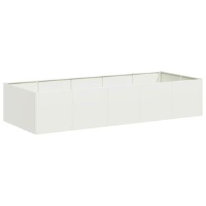 vidaXL Sadilica bijela 200x80x40 cm od čelika