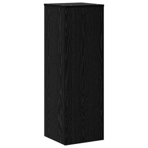 vidaXL Stalak za biljke Crni hrast 33 x 33 x 100 cm Konstruirano drvo