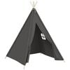 vidaXL Dječji &scaron;ator tipi od breskvine kore sivi 120 x 120 x 150 cm