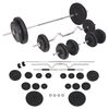 vidaXL Set &scaron;ipki i utega 90 kg