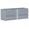 vidaXL Okviri za palete 3 kom sivi 150x50 cm od masivne borovine