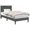 vidaXL Krevetna konstrukcija Tamnosiva 80 x 200 cm Kordura tekstil