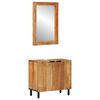 vidaXL Set ormarića za kupaonicu 2 kom. Prirodna 62 x 33 x 58 cm