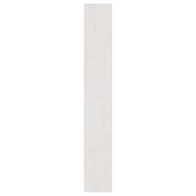vidaXL Ormarić za knjige / pregrada bijeli 100x30x200 cm od borovine