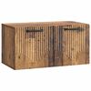 vidaXL TV ormar za zid Staro drvo 59,5 x 31 x 30 cm Konstruirano drvo