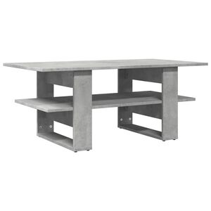 vidaXL Stolić za kavu boja betona 102x55x42 cm konstruirano drvo