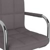 vidaXL Blagovaonska stolica od tkanine smeđe-siva