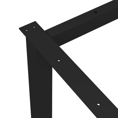 vidaXL Noge za blagovaonski stol u obliku slova H 180 x 80 x 72 cm