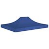 vidaXL Krov za &scaron;ator za zabave 4,5 x 3 m plavi 270 g/m&sup2;