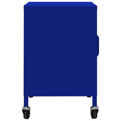 vidaXL Ormarić za pohranu modri 60 x 35 x 56 cm čelični